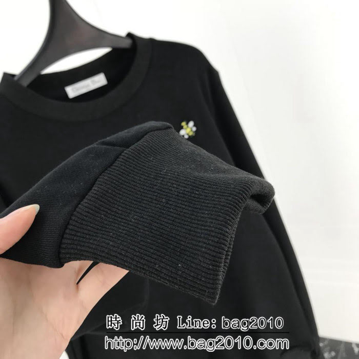 DIOR迪奧 CD Kaws世紀聯名 19SS 日本伊勢丹超級限量款 小蜜蜂刺繡 男款衛衣  ydi2136